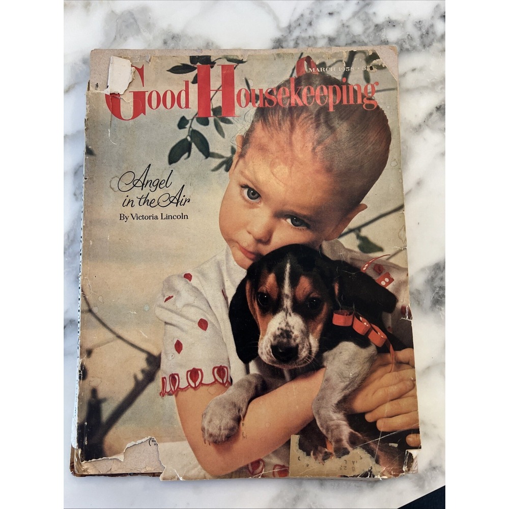 Good Housekeeping March 1958 Magazine Ads Recipes